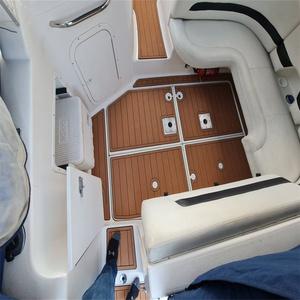 Plataforma de Baño para Barco <span class=keywords><strong>Chaparral</strong></span> 300 Signature 2000, Alfombrilla de Espuma EVA para Cabina, Imitación Madera de Teca, Estilo SeaDek Gatorstep, Autoadhesiva - Product Image 4