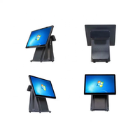 Aonpos vente en gros OEM 15 pouces LED moniteur Pos dispositif Windows écran tactile capacitif tout en un Terminal pour supermarché