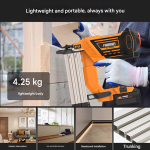 ST64 Industrial Grade Cordless T Stapler Battery-<b>Powered</b> Air Stapler for Wood Nail Gun Brad Nailer <b>Tool</b> - Product Image 6