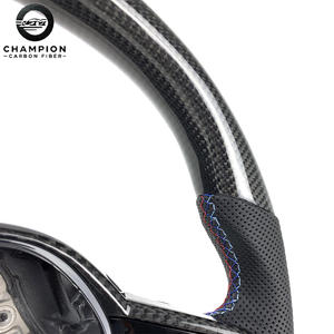 Interior otomotif roda kemudi serat karbon LED, untuk BMW M3 M4 G05 G08 G14 G15 G20 G22 G23 G26 G80 G81 G82 - Product Image 5