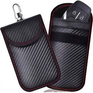 Factory OEM and ODM Car Key Chain Holder Pu Leather Metal Hook Keyring <b>Wallet</b> Zipper Key Bags - Product Image 3