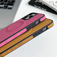 Coque de téléphone en acrylique de luxe anti-traces de doigts et antichoc pour iPhone 14 13 12 15 16 17 Pro Max avec protection magnétique de l'appareil photo