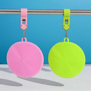 Vente directe usine – Brosse de nettoyage multifonctionnelle en silicone écologique personnalisée, chiffon à vaisselle pour la cuisine - Product Image 5
