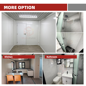 Moducube 20ft Two Story Z Type Container House Casas prefabricadas Sudáfrica Contenedor de oficina plegable <span class=keywords><strong>Casa</strong></span> portátil - Product Image 5