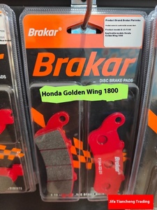 Pastillas de freno para motocicleta Brakar Platinum Reiko de alto rendimiento Nueva condición para modelos <span class=keywords><strong>CBR</strong></span> 300R 400X <span class=keywords><strong>500F</strong></span> 650R 1000RR - Product Image 2