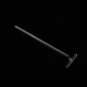 Varilla de mezcla triangular Hirozumi con revestimiento de vidrio en forma de L para uso en laboratorio - Product Image 3