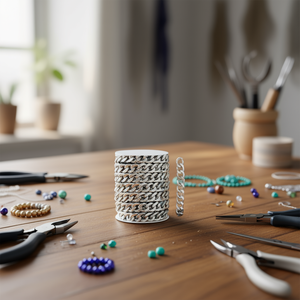 Catena in metallo Ilan 16x21mm 7m per creazione di gioielli - Product Image 3