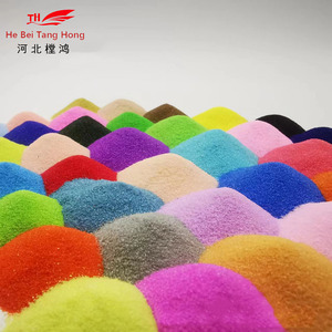 TangHong alla rinfusa di resina epossidica rivestimento del pavimento con sinterizzato colorato <span class=keywords><strong>sabbia</strong></span> di silice <span class=keywords><strong>per</strong></span> l'abbellimento della decorazione dell'<span class=keywords><strong>acquario</strong></span> <span class=keywords><strong>per</strong></span> bambini arte colorazione - Product Image 1