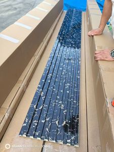 Wayon trong nhà WPC Panel tường Gỗ nhựa composite tường ốp không thấm nước cách âm & chống cháy cho phòng tập thể dục ứng dụng - Product Image 6