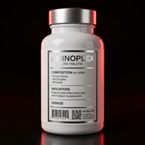 Marca Privada |   Tabletas Racing Rooster Aminoplex 100 Unidades, Potenciador de Aminoácidos de Alta Potencia, Refuerzo Inmunológico de Alta Proteína, Anti-Fatiga - Product Image 2