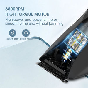 Lanumi 938 <span class=keywords><strong>10</strong></span> có thể điều chỉnh cài đặt râu tông đơ IPX7 toàn bộ cơ thể rửa tóc tông đơ cho nam giới râu 6800rpm Pro tóc Clipper - Product Image 6