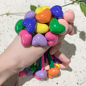 DOWELL Design simpatico cartone animato su misura Mini <span class=keywords><strong>fascia</strong></span> elastica per <span class=keywords><strong>capelli</strong></span> per bambine in resina di frutta cravatta con corda per <span class=keywords><strong>capelli</strong></span> in stile dolce - Product Image 1