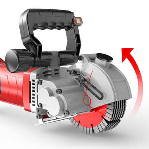 Machine à rainurer les murs sans poussière, machine à rainurer les sols en béton armé et les briques, machine à découper les murs sans poussière - Product Image 6