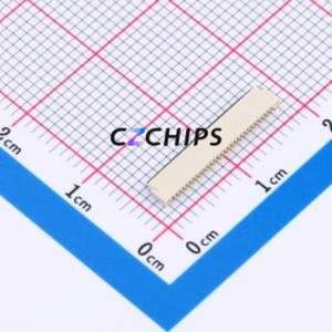 FPC-0.5FX-30PWBH10 FFC/FPC Connector SMD,P=0.5mm,Horizontal Mount Connector Flip Cover Type Bottom Contact 30P 0.5mm - Product Image 2