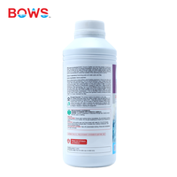 BOWS 1L Liquide bleu à haute efficacité de filtration pour piscine, clarifiant enzymatique, agent chimique pour l'élimination de l'huile, agent auxiliaire