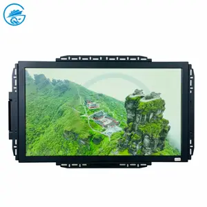 27 inch vertical infrared monitor ip65 touchscreen industrial lcd display