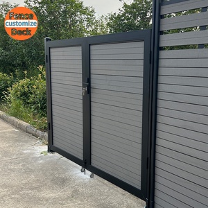 Límites exteriores de bajo mantenimiento con nuestras puertas Premium, diseñadas para una máxima resistencia a la intemperie/UV. Cercado WPC. - Product Image 4