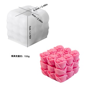 Stampi in Silicone a Forma di Fiore: Peonia, Giglio, Rosa - Stampi in Silicone per Candele, Regali di Natale, <span class=keywords><strong>Halloween</strong></span>, Pasqua - Stampi Fai da Te per Sapone, Argilla e Candele - Product Image 5