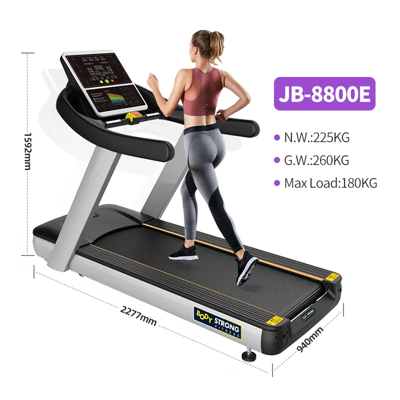 اللياقة البدنية آلة جري للتخسيس الرياضة معدات tredmill أجهزة التمارين الرياضية معدات التمرين