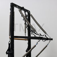 Tmax Reformer de Pilates à usage commercial avec demi-tourneuse, grande taille, Reformer Pilates demi-trapeze