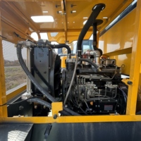 Chargeuse sur pneus compacte Komatsu WA70 d'occasion, haute stabilité, économie d'énergie, 5 tonnes, mini-chargeuse frontale Komatsu WA70