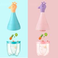 Dessin animé bébé fruits frais mangeoire sucette formation massage jouet anneau de dentition de qualité alimentaire doux sûr sans BPA sachets en silicone