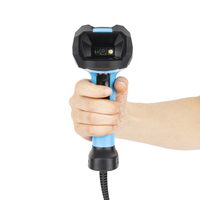 Escáner de Código de Barras Portátil Inalámbrico 2D CMOS con Certificación ROSH CE FCC, Lector Automático de Códigos 1D y QR