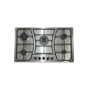 BOSCHS Stainless 5-end burner LPG petroleum gas stove for Cooking Easy Clean Embedded Built in external dual-purpose