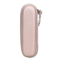 Sac de rangement pour brosse à dents en EVA rouge imperméable pour le camping et les voyages