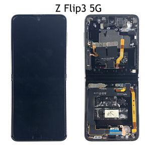 Pantalla <span class=keywords><strong>OLED</strong></span> original con marco para Samsung Galaxy Z Flip 3 Accesorio digitalizador con 1 año de garantía - Product Image 2