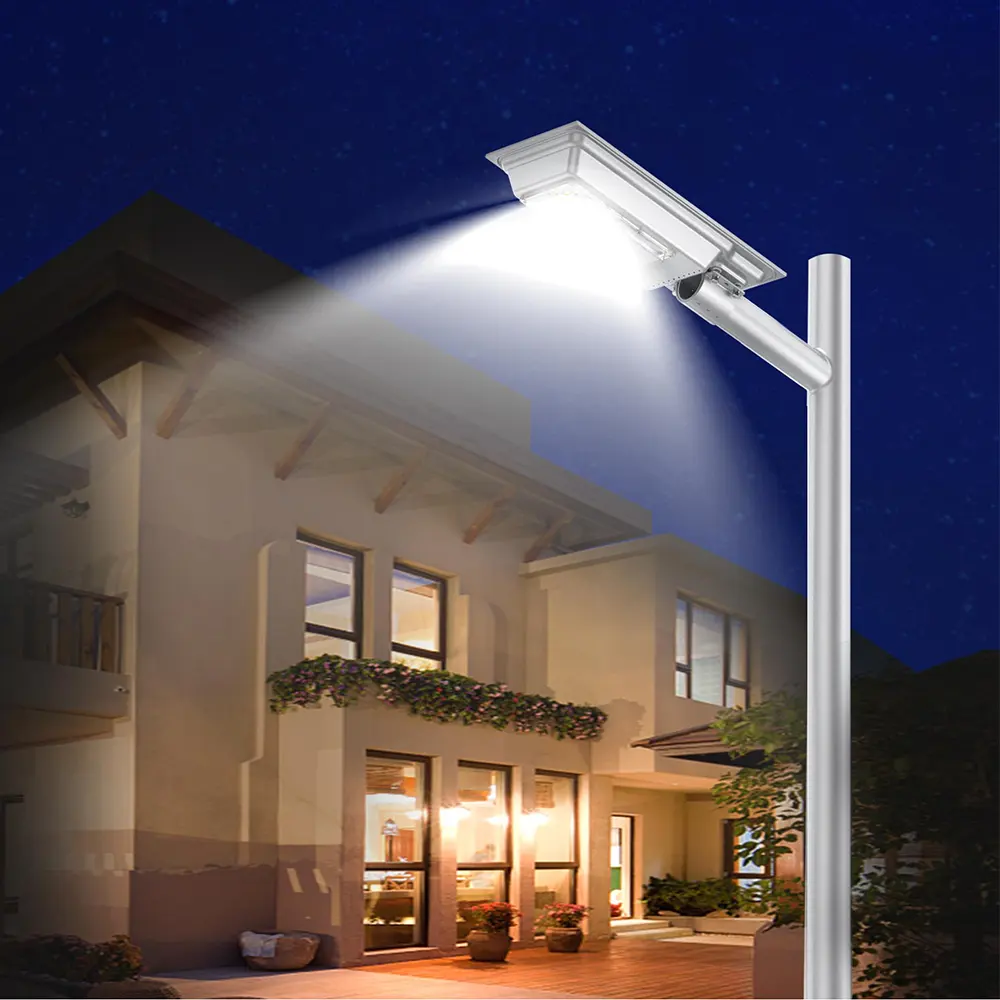 Factory Direct Road light solar Lamp Microwave Sensor Integrated 9w Outdoor All In One Solar Street Light