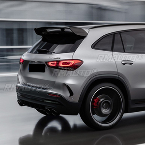 สปอยเลอร์กันชนหลังรถยนต์ ฝาครอบตกแต่งด้านข้างทั้งสองด้าน สำหรับ Mercedes-Benz H247 GLA200 GLA220 GLA250 GLA35 AMG Line 2020+ - Product Image 6