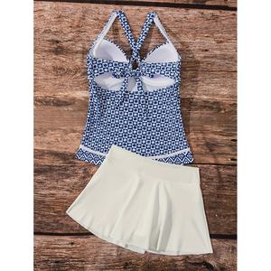 Traje de Baño Deportivo de Una Pieza con Cuello en V y Logotipo Personalizado, Talla Grande, Bikini de Malla, Ropa de Playa para Mujer - Product Image 2