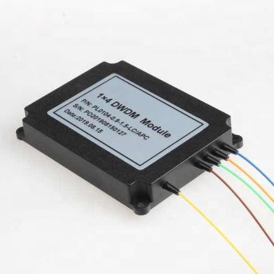 4/8/16 Channels Yellow Colorful Optical Fiber Add-Drop Multiplexer/Demultiplexer Module FTTH LC SC FC Fiber Optic Equipment
