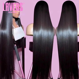 Glueless tóc giả tóc con người ren phía trước, dệt và tóc giả glueless, Việt nguyên thẳng siêu đôi rút ra tóc con người glueless tóc giả - Product Image 2