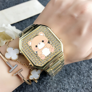 Reloj de Cuarzo Cuadrado de Diseño Minimalista y Elegante de la Marca Española Touses, con Incrustaciones de Diamantes - Product Image 3