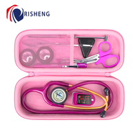 Étui de transport rigide antichoc personnalisé en EVA pour stéthoscope, accessoires pour stéthoscope, outil médical, accessoires pour infirmières, organisateur de rangement
