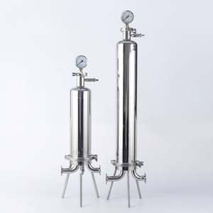 Filtro de Precisión de Acero Inoxidable 304 de 10 Pulgadas, Sistema de Filtración de Líquidos Químicos Finos, Filtro de Núcleo Único - Product Image 4