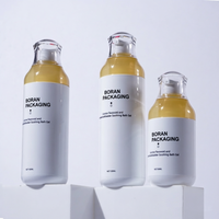 Nouveauté : flacon pompe sans air en PET, disponible en plusieurs couleurs, 30 ml, 50 ml, 100 ml, 120 ml, pour sérums et lotions de soin de la peau