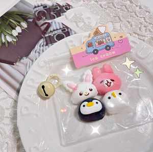 Nouveau jouet anti-stress Kawaii Mini Taba Squishy en silicone de qualité alimentaire pour enfants, idéal comme cadeau, partenaire de slime - Product Image 5