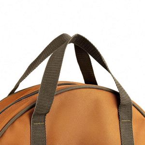 BSCI Factory Large Capacity Custom Brand Durable <b>Cable</b> <b>Bag</b> with Web Carry Handles <b>Cables</b> Organized Circular Storage <b>Bag</b> - Product Image 5