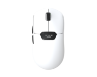JEQIDI Mouse Gaming Nirkabel Tiga Mode Dengan Layar OLED, Dock Pengisian Daya RGB, Sensor PAW3311, Mouse Ergonomis yang Dapat Diisi Ulang
