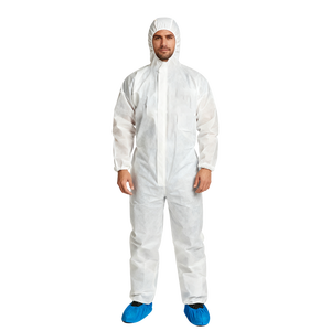Combinaison de protection jetable imperméable et résistante aux produits chimiques, non tissée, type 5/6 - Product Image 4