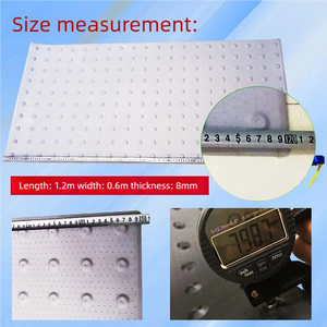 Dalles de pavage tactiles Duonik en <span class=keywords><strong>PVC</strong></span> 8 mm, imperméables et résistantes à l'humidité, antidérapantes, 120*60 cm, pour gares - Product Image 6