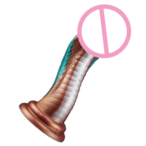 Dildo Anal Impermeable de Silicona Líquida con Forma de <span class=keywords><strong>Cobra</strong></span> para Mujeres, Juguete Sexual para Adultos, <span class=keywords><strong>Masturbador</strong></span> - Product Image 3