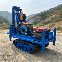 Plateforme de forage de puits portable pour l'approvisionnement en eau rural et les travaux de prospection géologique