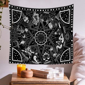 Sol y Luna Mandala Colgante de <span class=keywords><strong>pared</strong></span> <span class=keywords><strong>Boho</strong></span> Home Room Decor <span class=keywords><strong>Tapiz</strong></span> - Product Image 5