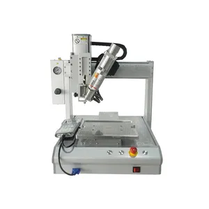 Machine de distributeur de colle de 3 axes de bureau de XHL D441R 30CC pour des produits en cours de revêtement de Perfusion de collage