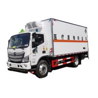Nouveau camion de transport de déchets médicaux Fonton 4x2 5 tonnes à vendre en Afrique