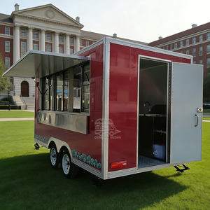 Remolque de Comida Rápida Móvil con Certificación DOT y CE, Estándar Estadounidense y Europeo, para Venta de Exportación, Ideal para Hot Dogs y Pizza - Product Image 3
